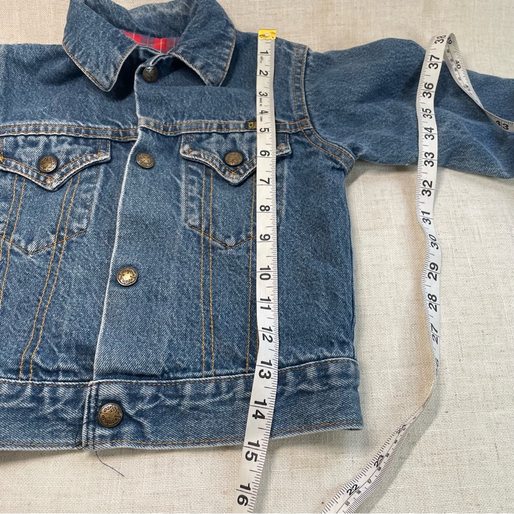 Vintage Oshkosh B’Gosh Denim Western Jacket Size 6 - Picture 10 of 12